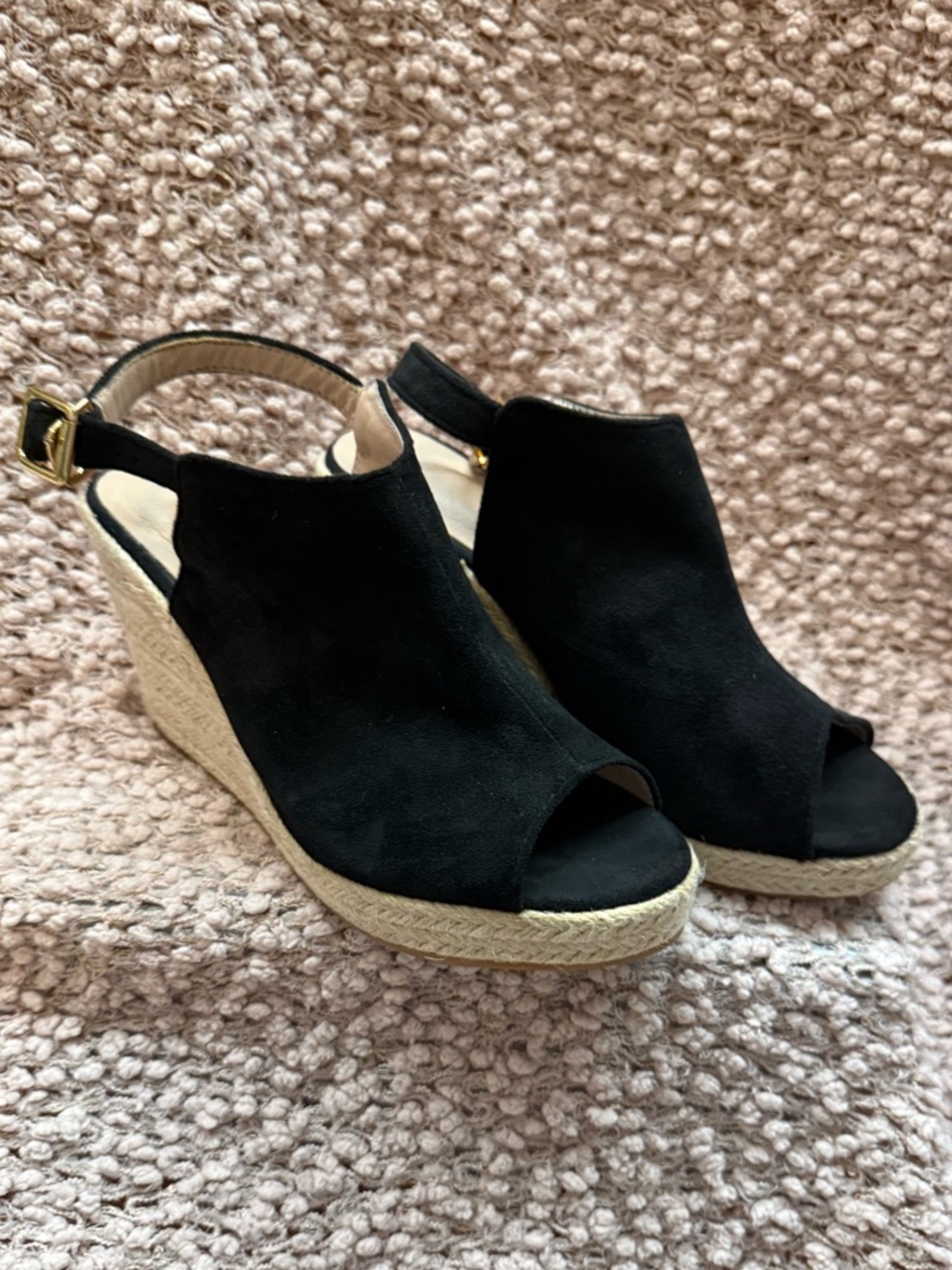 Black Espadrilles, sz 39 (8.5/9)
